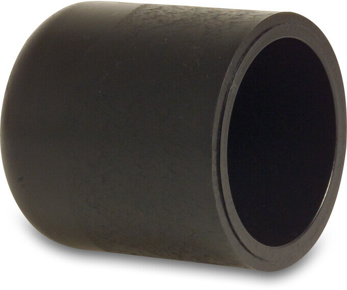 Profec Cap PE100 180 mm spigot SDR17 6bar 10bar black DVGW